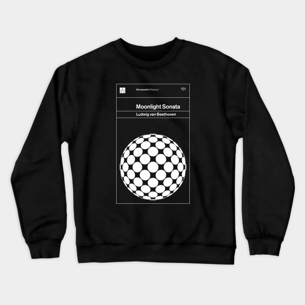 Moonlight Sonata Crewneck Sweatshirt by Monographis